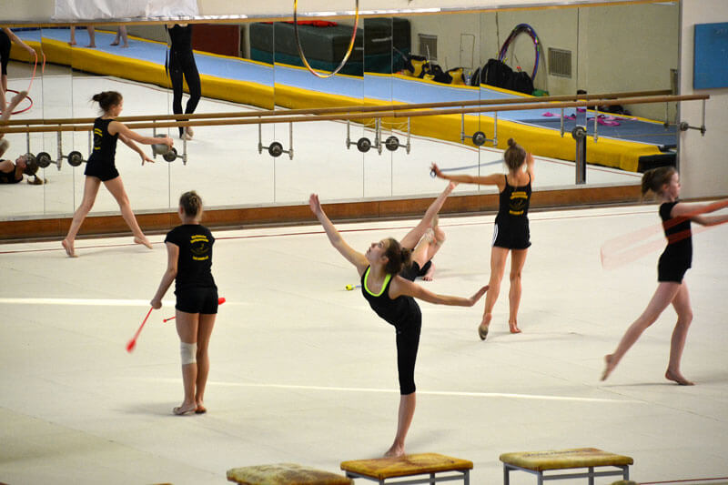Rhythmische Sportgymnastik beim TuG Leipzig