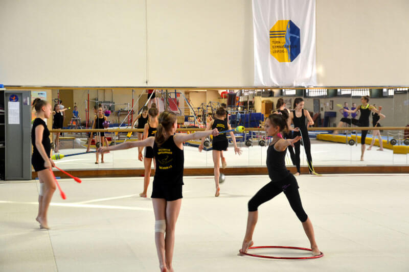 Rhythmische Sportgymnastik beim TuG Leipzig